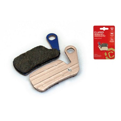 Image of Clarks Elite Semi-metallic Disc Brake Pads For Clarks Exo, Skeletal, Magura Marta 200-2008/sl