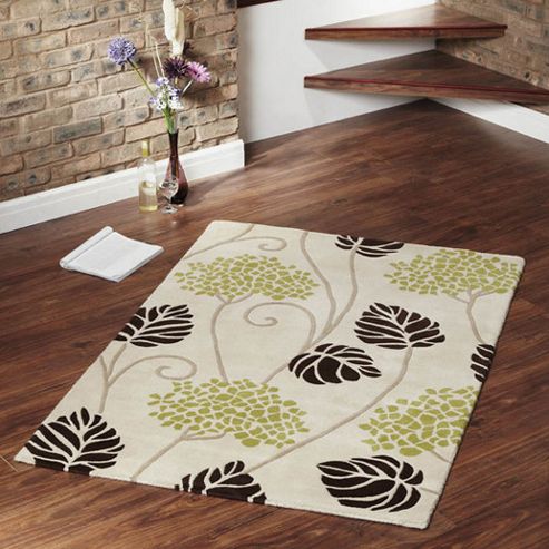 Image of Ultimate Rug Co Floral Art Yarrow Rug - 160 Cm X 230 Cm (5 Ft 3 In X 7 Ft 6.5 In)