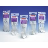 Caroline 1510 Plastic Knives White X8