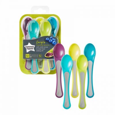 image 1 of Tommee Tippee Explora Feeding Spoons X5