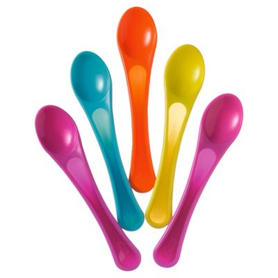 image 1 of Tommee Tippee Explora Feeding Spoons X5