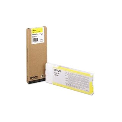 Image of Epson T6064 Yellow Ink Cartridge For Stylus Pro 4800/4880 (220ml)