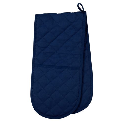 Image of Now Designs Colour Centre Double Oven Glove, Indigo Blue
