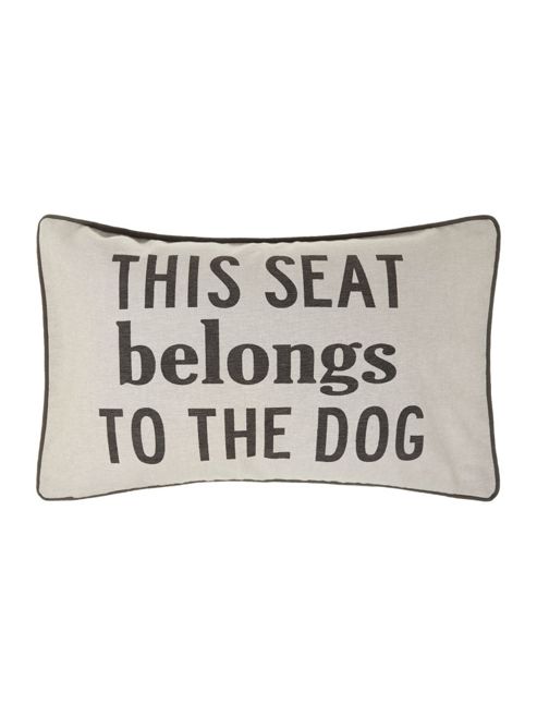Image of Linea Reserved By The Dog Cushion 30x50cm