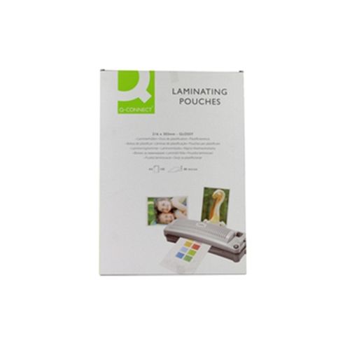 Image of Q-connect Laminating Pouch A4 80micron Pack Of 100 Kf04114