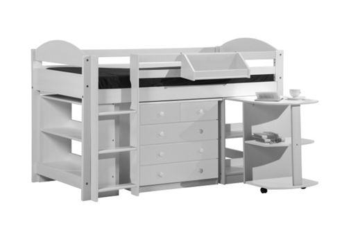Image of Maximus Mid Sleeper Set 1 White With White Details