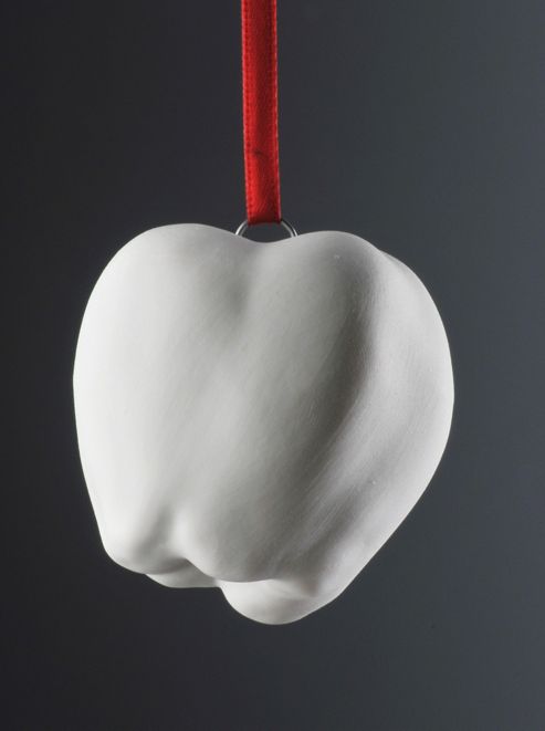 Image of Weimar Apple Christmas Tree Decoration (set Of 2)