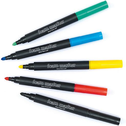 Image of Fabulous Foam Marker Craft Pens (pack Of 5)