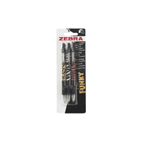 Image of Zebra Z-grip Ballpoint Pen Assorted Pack Of 3