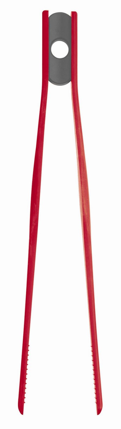 Image of Kitchencraft Colourworks Tweezer Tongs In Red