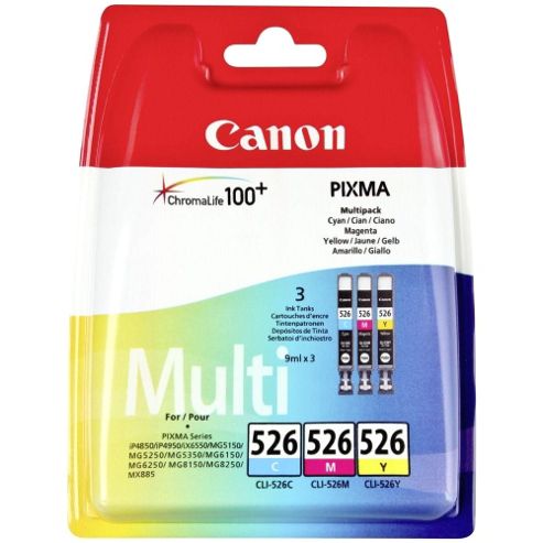 Image of Canon Cli-526 (colour) Ink Cartridge
