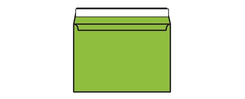 Image of Blake C4 Wallet Envelope Peel And Seal 120gsm Pack Of 250 Lime Green 407