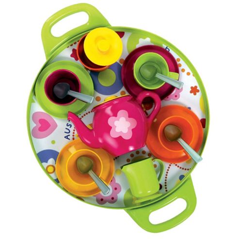 Image of Gowi Toys 454-12 Afternoon Tea Tray (pink)