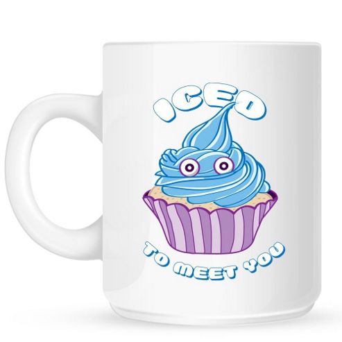 Image of Iced To Meet You 10oz Ceramic Mug