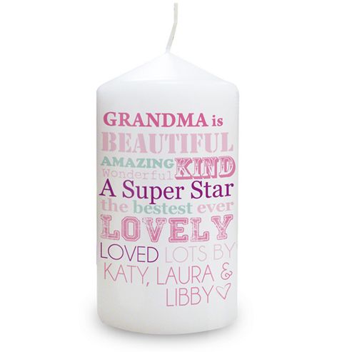 Image of Personalised She Is... Candle