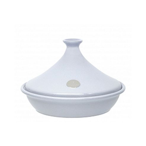 Image of Emile Henry Flame Tagine 32cm -2.5 Ltr -sel (blue/grey)