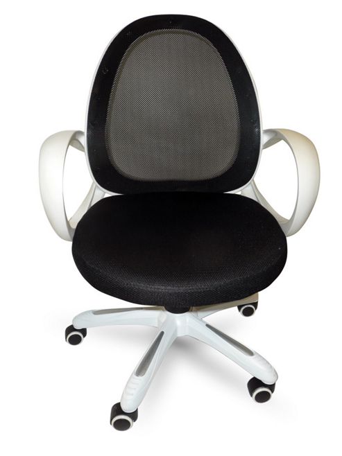 Image of Alphason Jordan Black And White Mesh Operator Chair