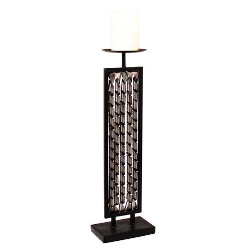 Image of House Additions Twist Metal Candlestick