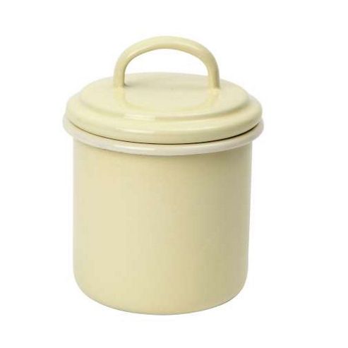Image of Vintage Home Storage Jar - Buttermilk
