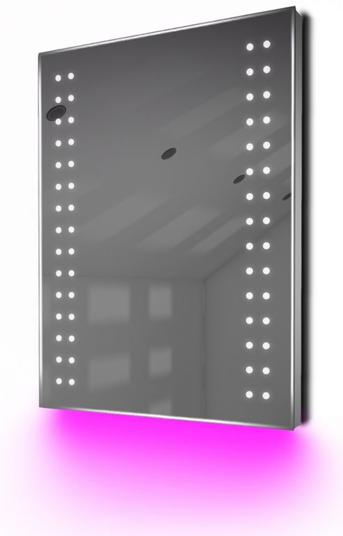 Image of Ambient Ultra-slim Led Bathroom Mirror With Demister Pad & Sensor K38p