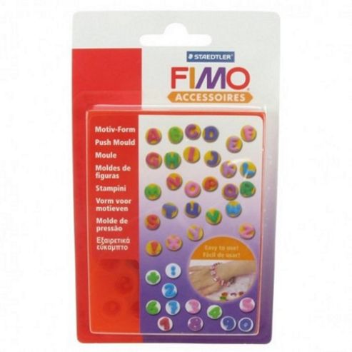 Image of Fimo Push Mould - Abc/123