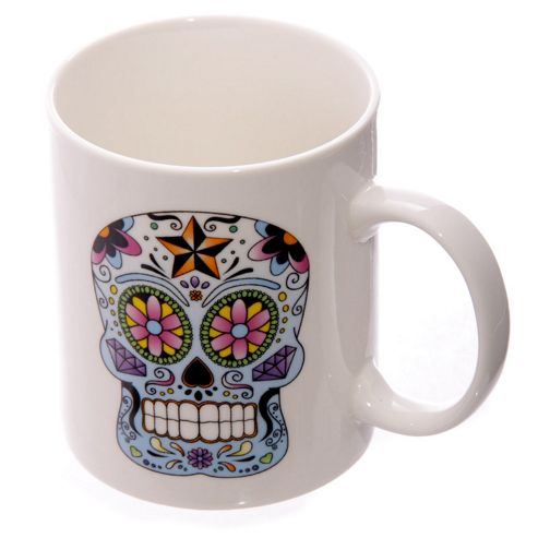 Image of Lauren Billingham Day Of The Dead Bone China Mug