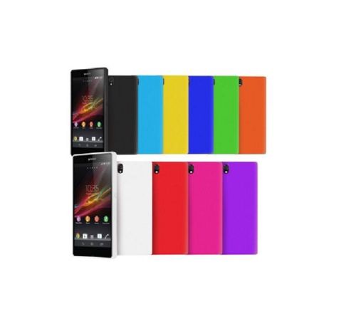 Image of Cennett Sony Xperia Z Silicone Gel Case 10 In 1