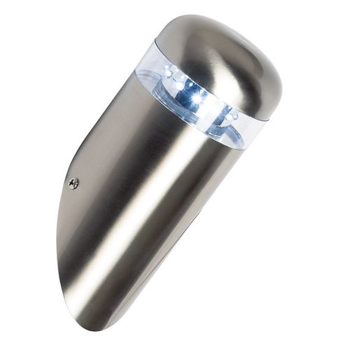 Image of Endon Lighting Small Wall Lantern In Stainless Steel