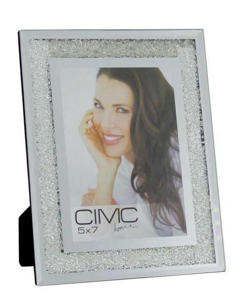 Image of Cimc Home Diamond Crush Photo Frame - 7" X 5"