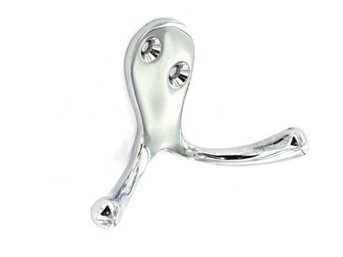 Image of Securit S2982 Victorian Dbl Robe Hook Chr 75mm