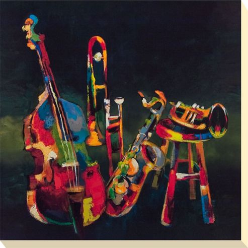 Image of Funky Music Canvas Picture