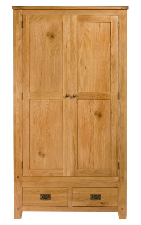 Image of Elements Brunswick Bedroom 2 Door And 2 Drawer Wardrobe