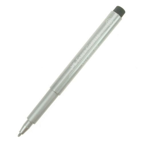 Image of Faber Castell Pitt Artist Pen - Silver