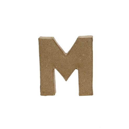 Image of Small Kraft Letter - M