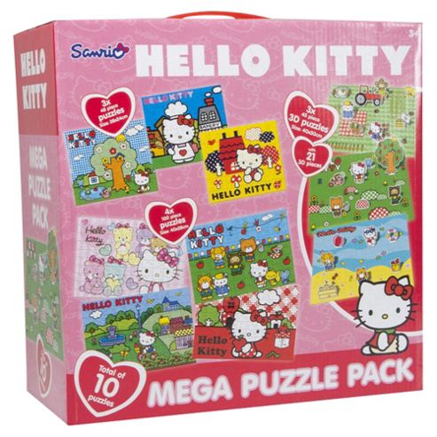 Image of Hello Kitty 10-in-1 Mega Jigsaw Puzzle