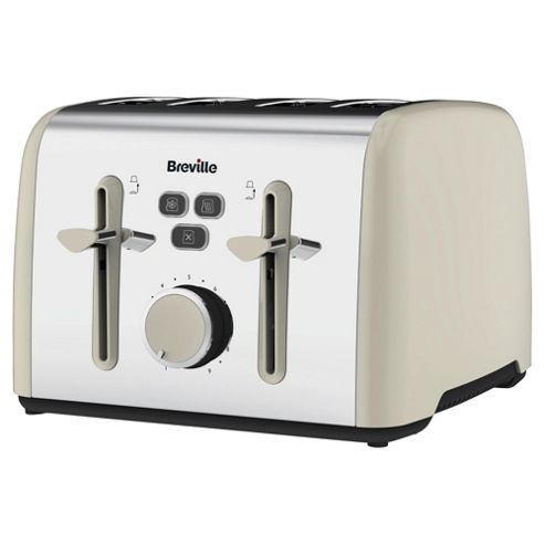 Image of Breville Vtt629 4 Slice Toaster Colour Notes Crm