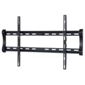 Black Universal Super Thin Fixed Wall Mount Bracket up to 60 inch