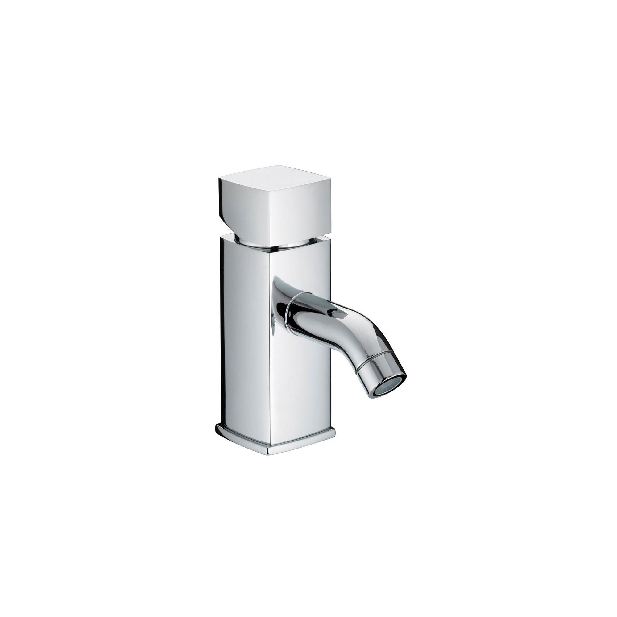 Bristan JS2 Square 1 Hole Bath Filler Tap Chrome Plated at Tesco Direct