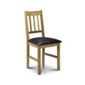 Julian Bowen Coxmoor Dining Chair in Solid Oak (Set of 2)