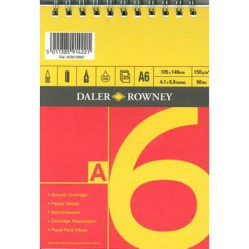 Image of A Series Spiral Sketch Book A6
