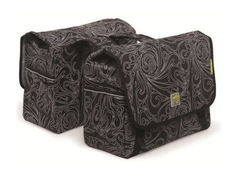 Image of New Looxs Mondi Joy Double Panniers 2x16ltr Isis Black