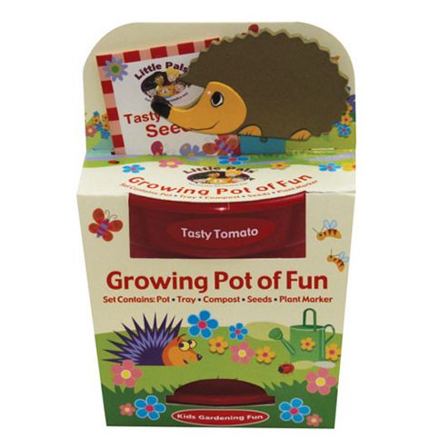 Image of Little Pals Growing Pot Of Fun Tasty Tomato For 3 Yrs+