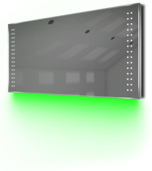 Image of Ambient Ultra-slim Led Bathroom Mirror With Demister Pad & Sensor K7g