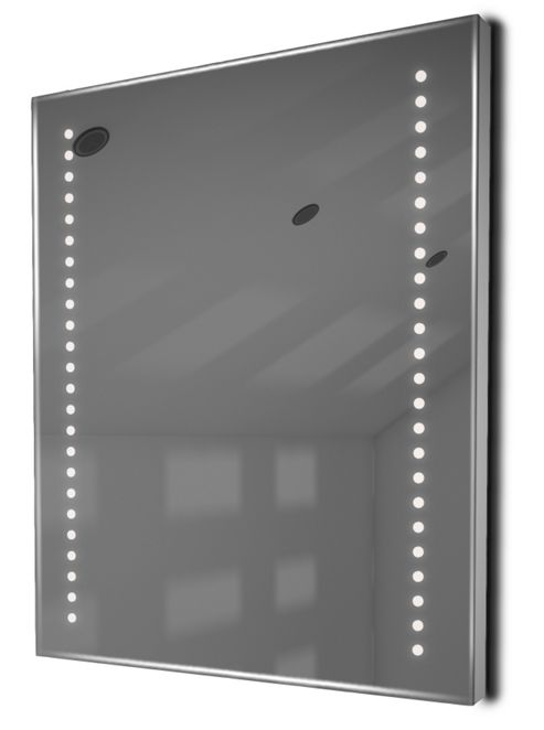 Image of Auto Colour Change Rgb Ultra-slim Bathroom Mirror With Demister & Sensor K55rgb