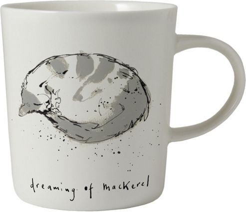 Image of Ecp Design Ltd Cats 8.5cm Porcelain Dreaming Mug