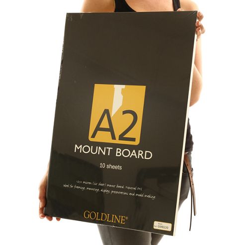 Image of Mountboard A2 Black - 10pk