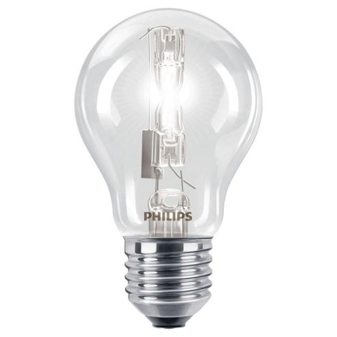 Image of Philips Ecoclassic Dimmable Halogen Traditional Light Bulb (105w E27 A55)