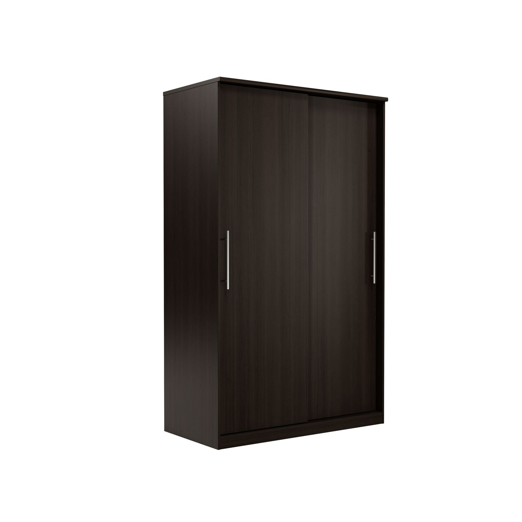 Urbane Designs Prague 2 Door Sliding Wardrobe - Espresso at Tesco Direct