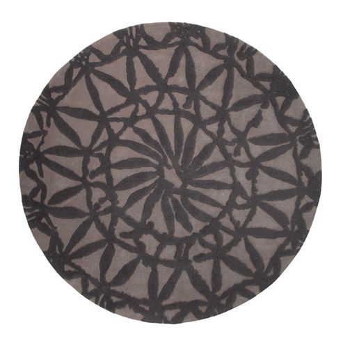 Image of Esprit Oriental Lounge Taupe Tufted Rug - Round 200 Cm X 200 Cm (6 Ft 7 In X 6 Ft 7 In)
