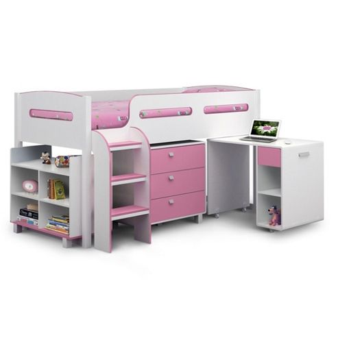 Image of Soft Pink Cabin Bed